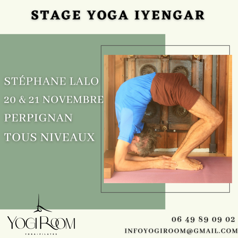 Yoga Iyengar Perpignan avec Stéphane Lalo
