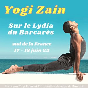 Yogi Zain Stage en France, sur le Lydia du Barcarès
